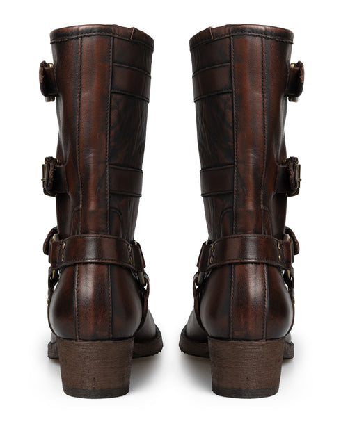 Bota Café Campera Hebillas 20091